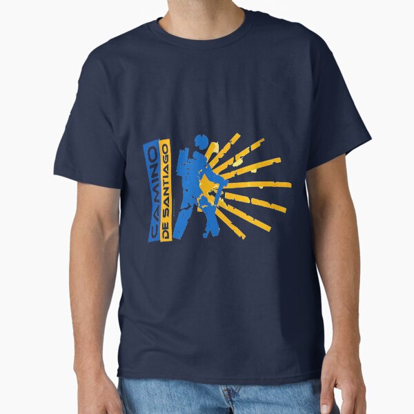 Artikel-Vorschau von Camino de Santiago. Jakobsweg. Hiking Logo., designt und verkauft von Ch-Seebauer.