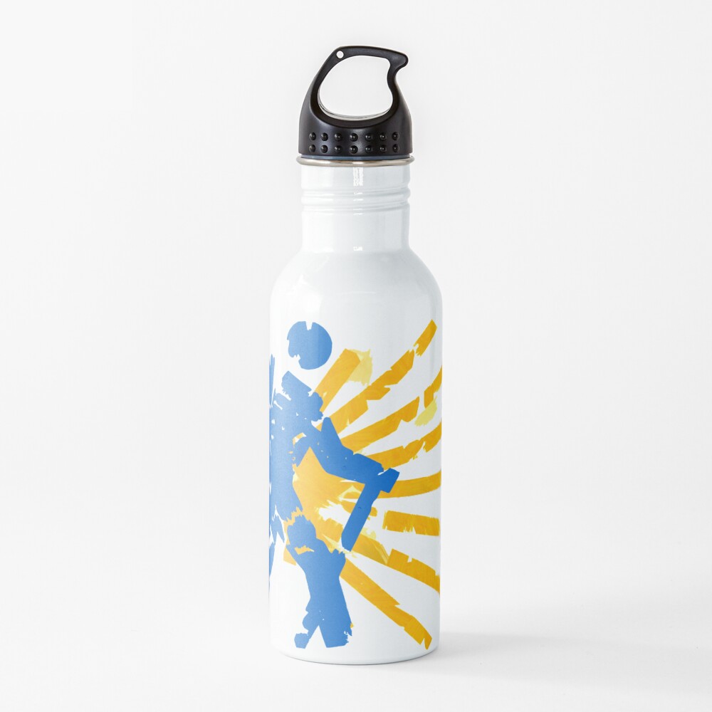 Camino de Santiago. Jakobsweg. Hiking Logo. Trinkflasche