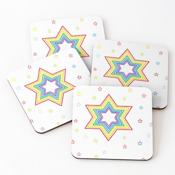 Item preview, rainbow star designed and sold by aarohee2017.