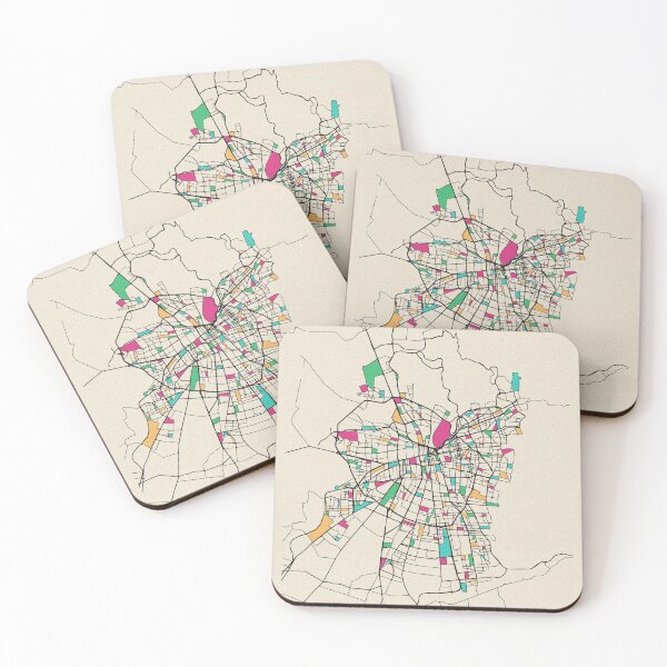 Item preview, Santiago, Chile Street Map designed and sold by A Deniz Akerman.