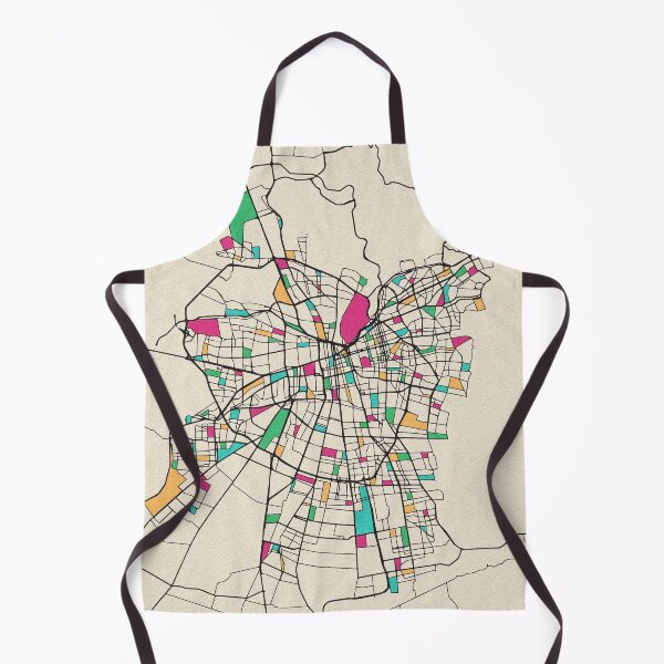 Item preview, Santiago, Chile Street Map designed and sold by A Deniz Akerman.