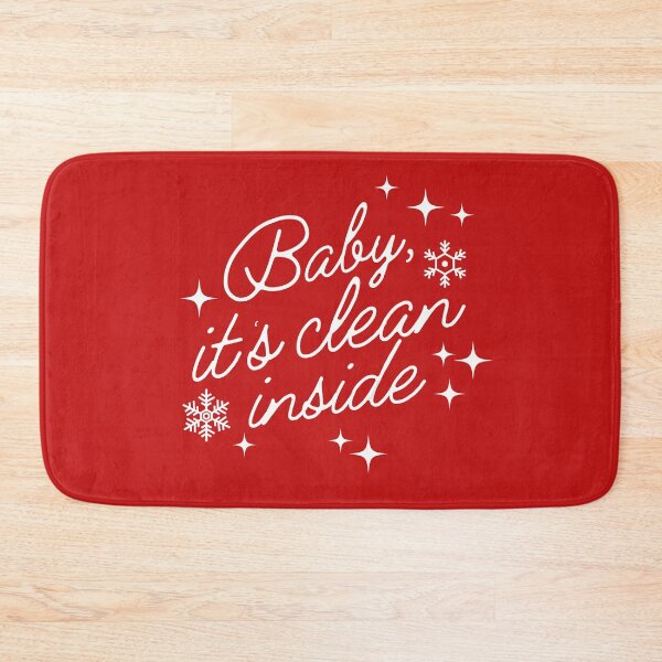 Item preview, Baby it's Clean Inside Funny Christmas Cleaning designed and sold by SavvyCleaner.
