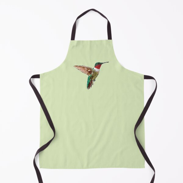 Item preview, Ruby-throated Hummingbird for Home Art etc designed and sold by HummingbirdPics.