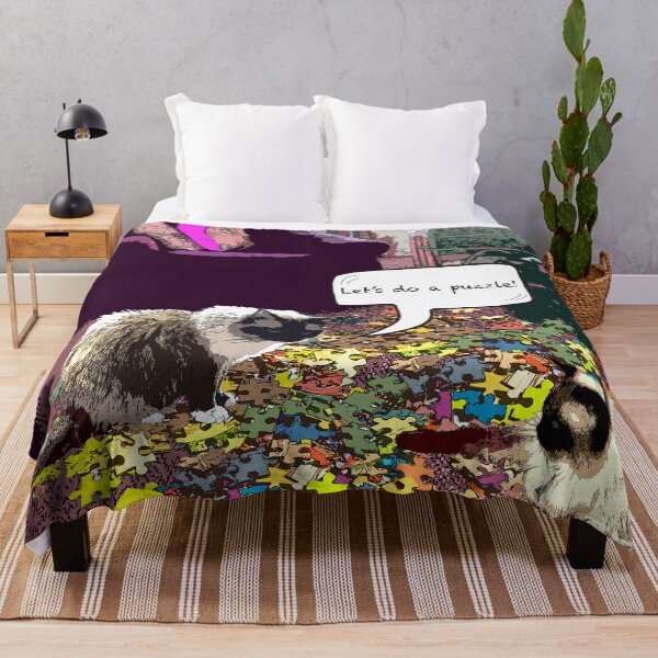 Item preview, Cats doing a puzzle designed and sold by Brydenophyte.