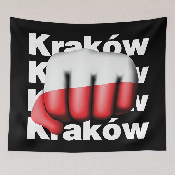 Artikelvorschau, Starke Krakau-Polski-Faust-polnische Flagge entworfen und verkauft von elhefe.