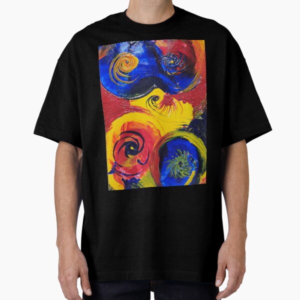 Never Ending Circles Oversized T-Shirt