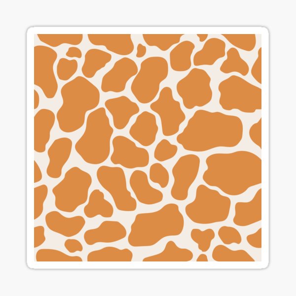 Camouflage golden brown version Sticker