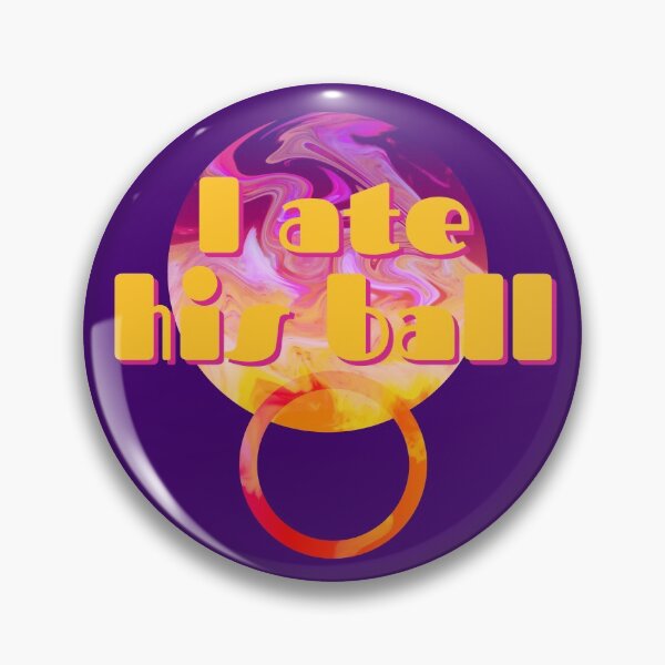 Item preview, ATE HIS BALL - Funny "Engrish" Bad Translation  designed and sold by raspberry-tea.