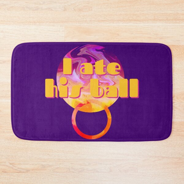 Item preview, ATE HIS BALL - Funny "Engrish" Bad Translation  designed and sold by raspberry-tea.