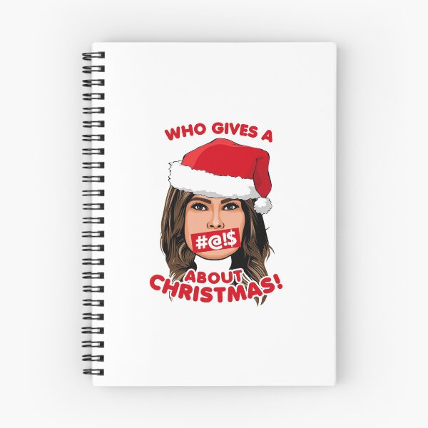 Item preview, MELANIA TRUMP: Who Gives a F about Christmas designed and sold by popdesigner.