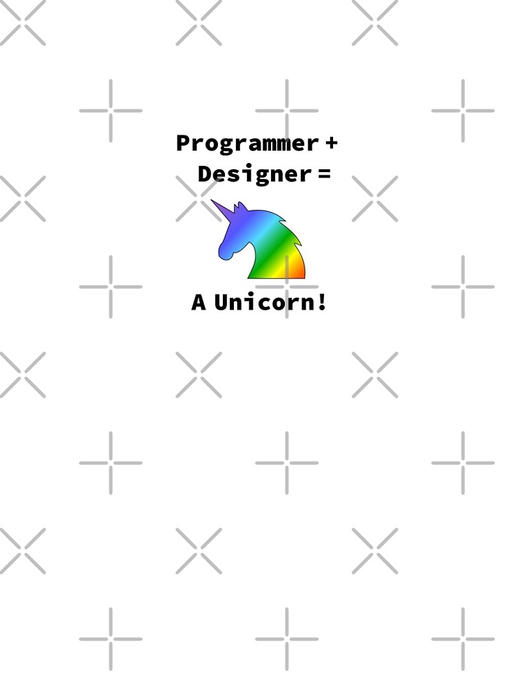 Thumbnail 5 of 5, A-Line Dress, Unicorn developer, Programmer + Designer, Rainbow 2020, Software Engineer, Computer Science, Web, WWW, Programming Humor, HTML, Light designed and sold by Max-Wear.