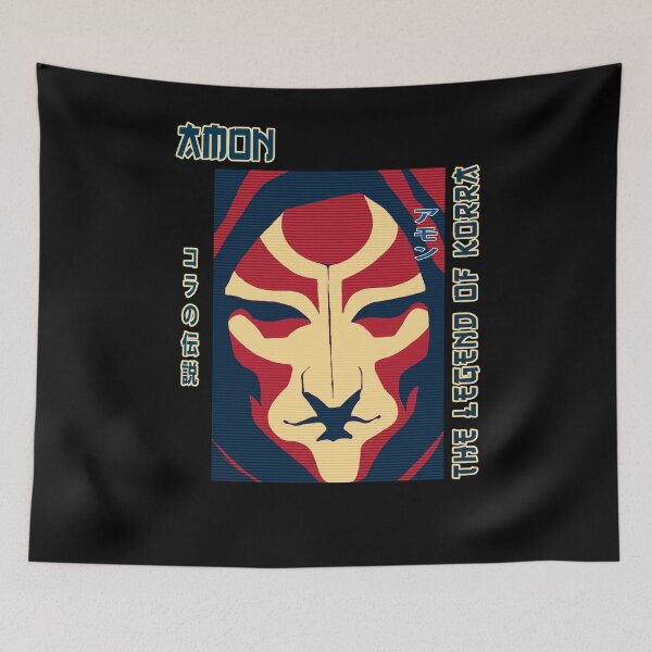 Item preview, Retro La leyenda de Korra Personaje Amon designed and sold by WilliamRonald4.