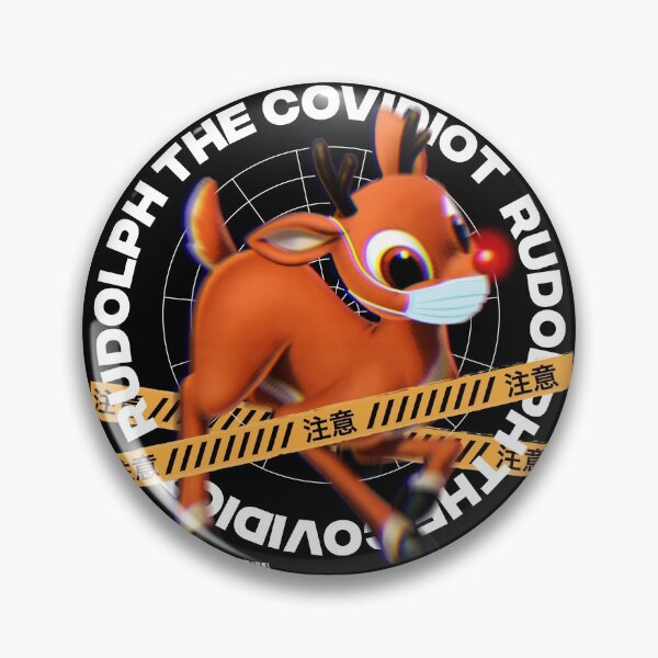 Item preview, Rudolph The Covidiot White Text designed and sold by bebopboop.