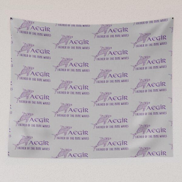 Item preview, Aegir, Norse God of the Sea designed and sold by Prints4Pagans.
