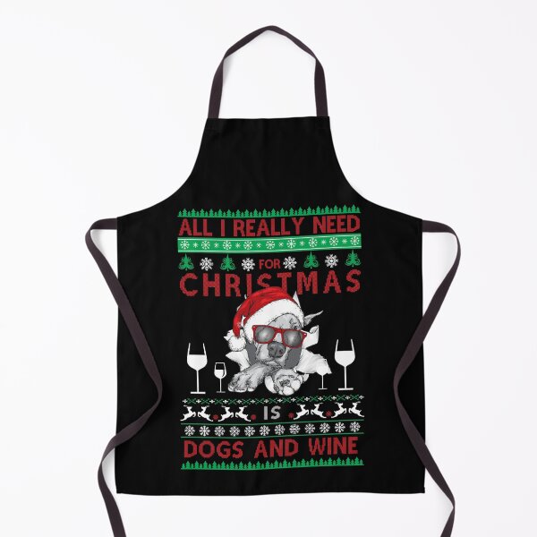 Item preview, All I Really Need For Christmas Is Dogs And Wine designed and sold by taogiauco.