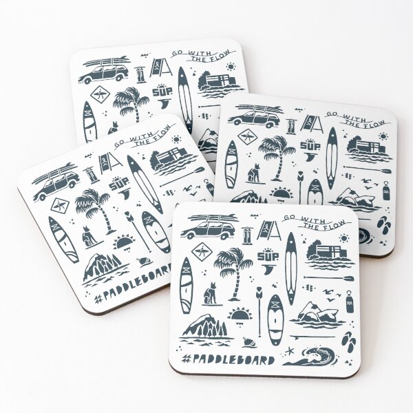 Item preview, Stand Up Paddle Summer Vibes designed and sold by sundrystudio.