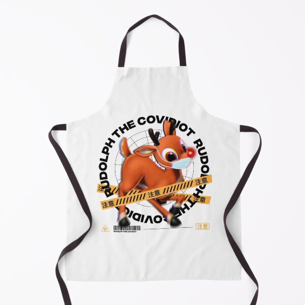 Item preview, Rudolph The Covidiot Black Text designed and sold by bebopboop.