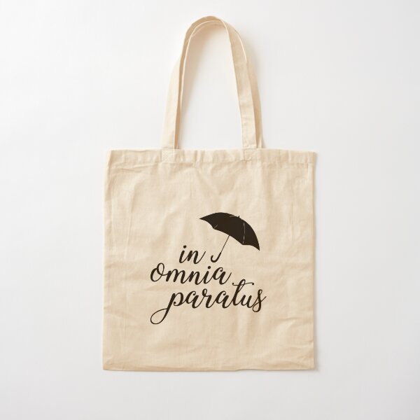 In Omnia Paratus Tote Bags Redbubble