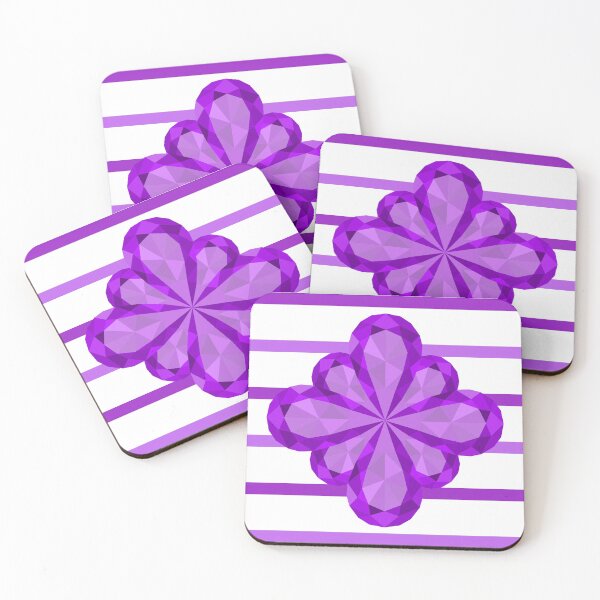 Item preview, It's Raining Amethysts - on Purple Stripes designed and sold by belly-e-luna.