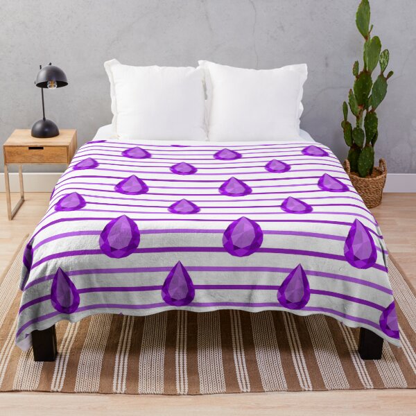 Item preview, It's Raining Amethysts - on Purple Stripes designed and sold by belly-e-luna.