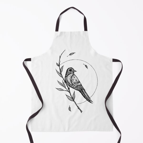 Item preview, Bird on a Stick, dotwork/linework bird design designed and sold by VasilisLam.