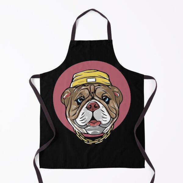 Item preview, Brown Bulldog - dogface designed and sold by ChaseCoClothing.