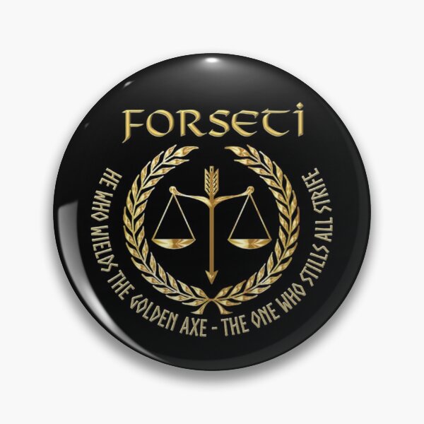 Item preview, Forseti, Norse God of Justice designed and sold by Prints4Pagans.