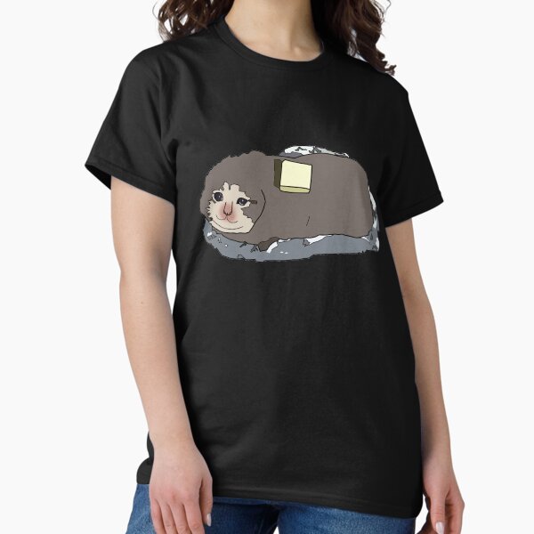 Aperçu de l'œuvre Illustration du mème du chat au beurre créée et vendue par ItsMemeMachine.