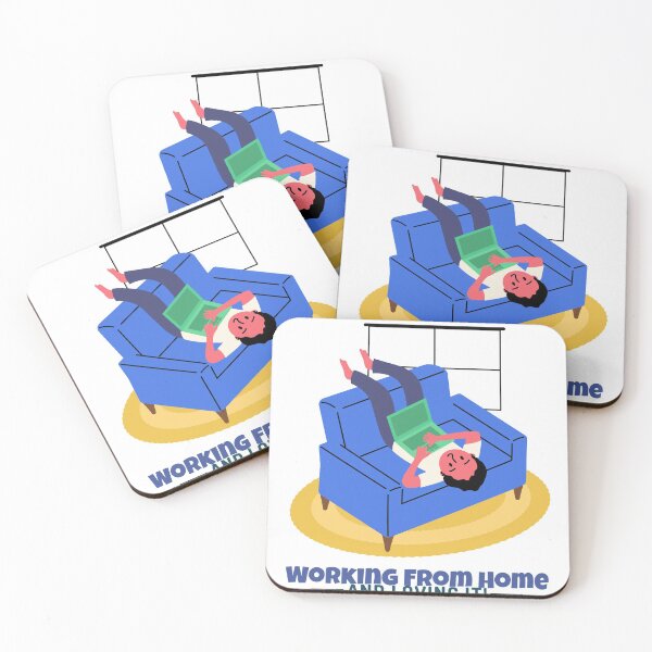 Item preview, Working From Home Guy designed and sold by HappyFunnyTees.