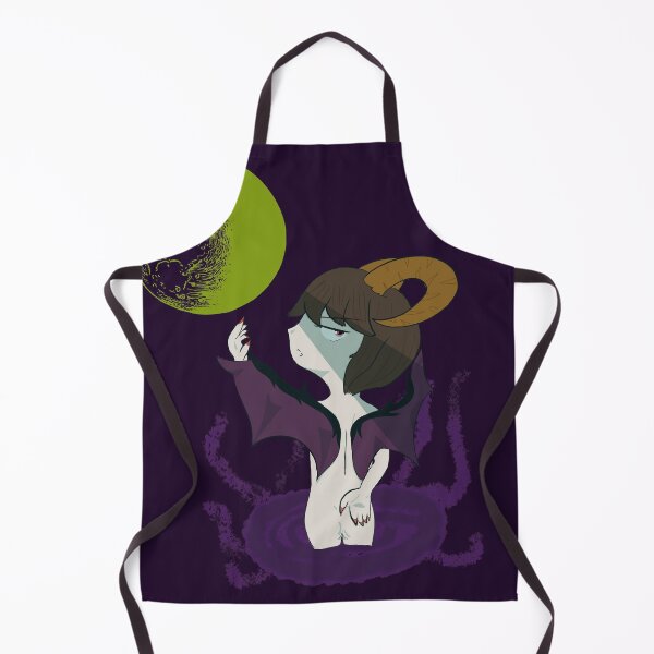 Item preview, demon chibi girl with the Moon designed and sold by EclairVanilla.
