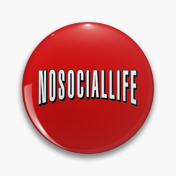 Item preview, No Social Life designed and sold by Swirlstache.