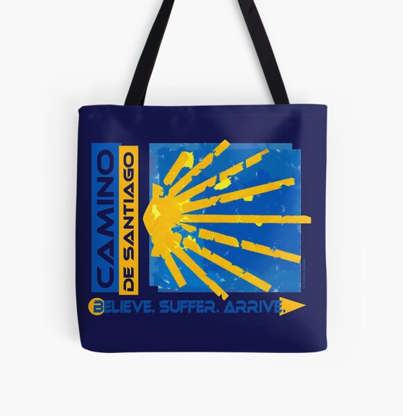 Artikel-Vorschau von Camino de Santiago. Jakobsweg. Hiking Logo., designt und verkauft von Ch-Seebauer.