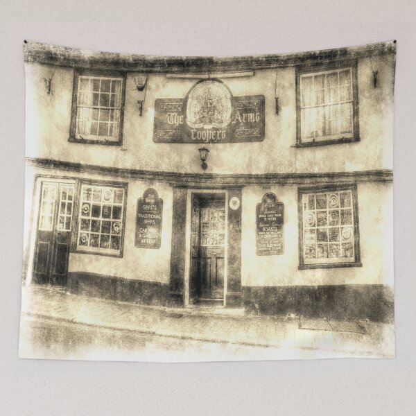 Artikelvorschau, Coopers Arms Pub Rochester Vintage entworfen und verkauft von Londonimages.