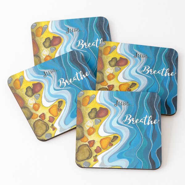 Item preview, Just Breathe designed and sold by BlissfulStudio.
