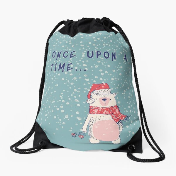 Once upon a time... Drawstring Bag