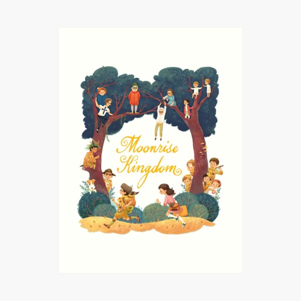Moonrise Kingdom Fan Art Art Print