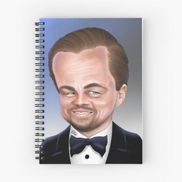 Item preview, Leonardo DiCaprio Caricature Portrait designed and sold by VixCaricatures.