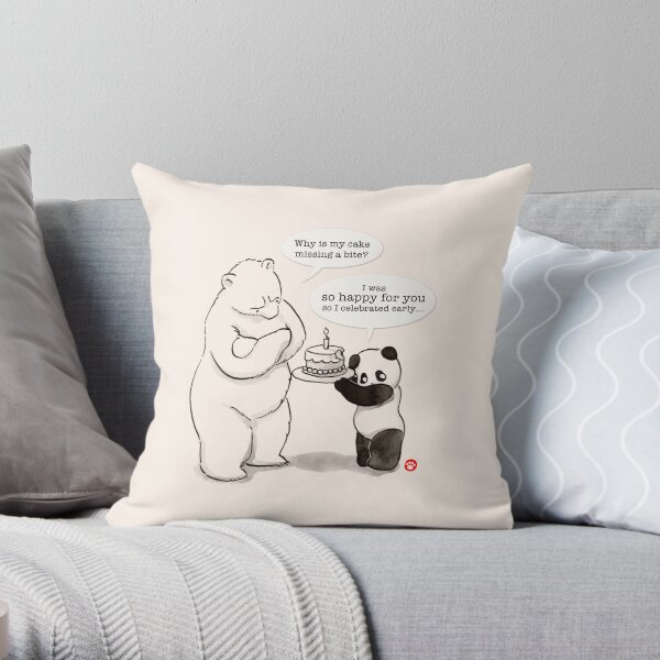 Happy Birthday for you! Throw Pillow