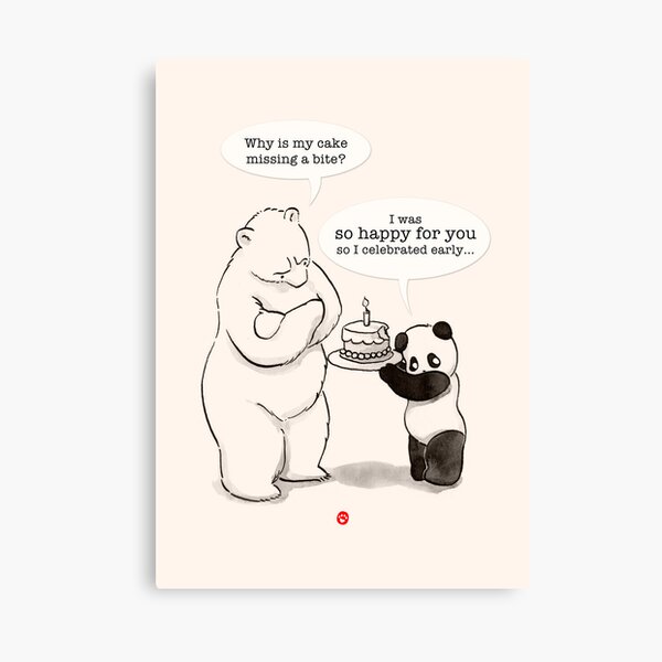 Happy Birthday for you! Canvas Print