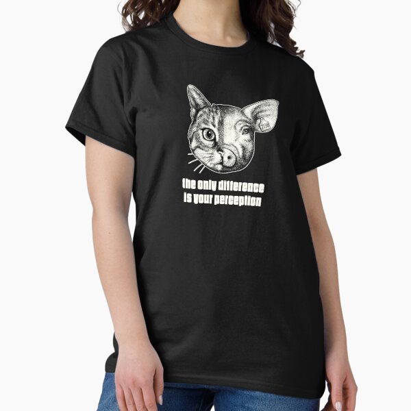 Artikel-Vorschau von The Only Difference Is Your Perception - Cat / Pig, designt und verkauft von lichthaus.