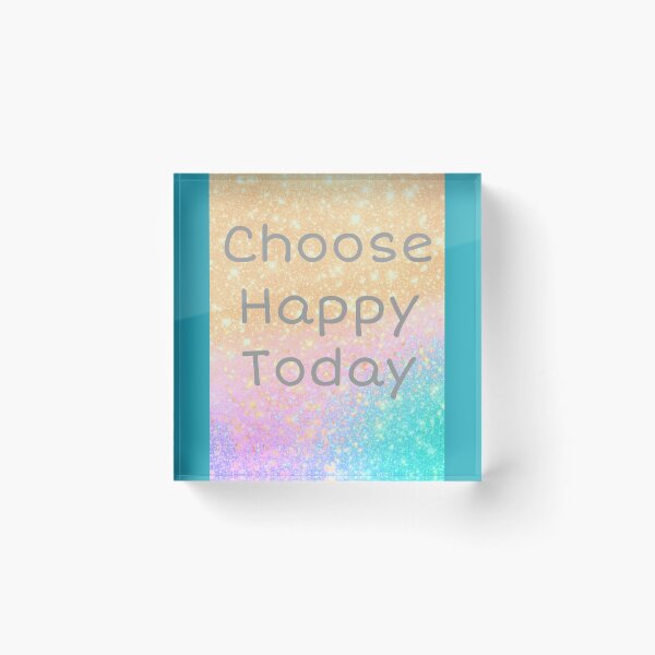 Artikelvorschau, Choose happy today  entworfen und verkauft von Pelikancrazy.