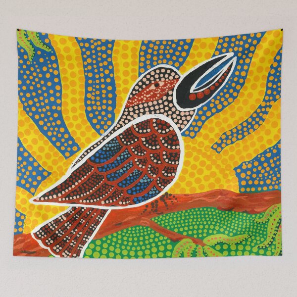 Item preview, Morning Kookaburra Song designed and sold by MickAndoDesigns.