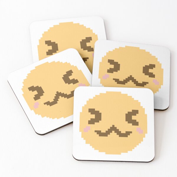 Item preview, Cute Pixel Art adorable cat face designed and sold by MM-Pink.
