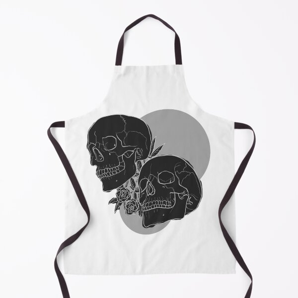 Item preview, Love and Death - Skulls in Black and White designed and sold by KimVanG.