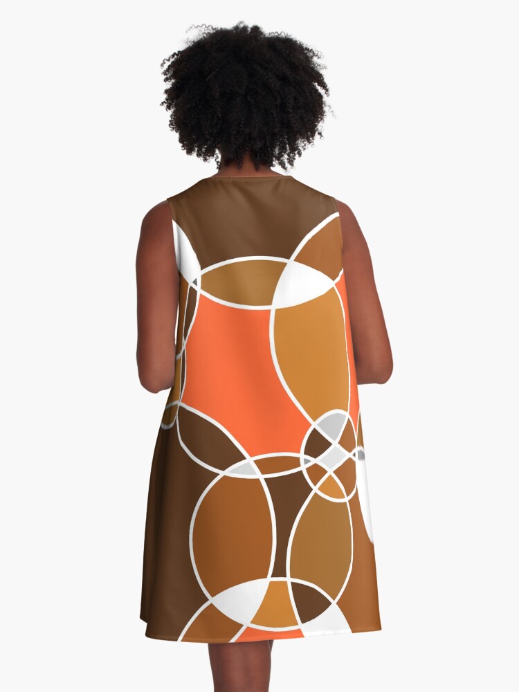 Thumbnail 3 of 4, A-Line Dress, Points of intersection designed and sold by osearts.