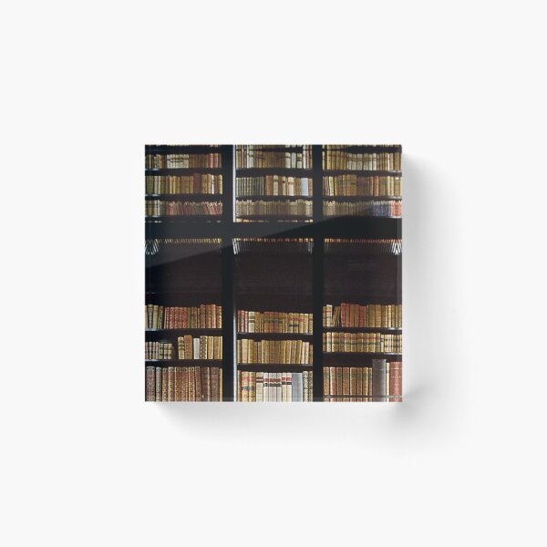 Item preview, Old museum books in a grid designed and sold by Between Clouds.