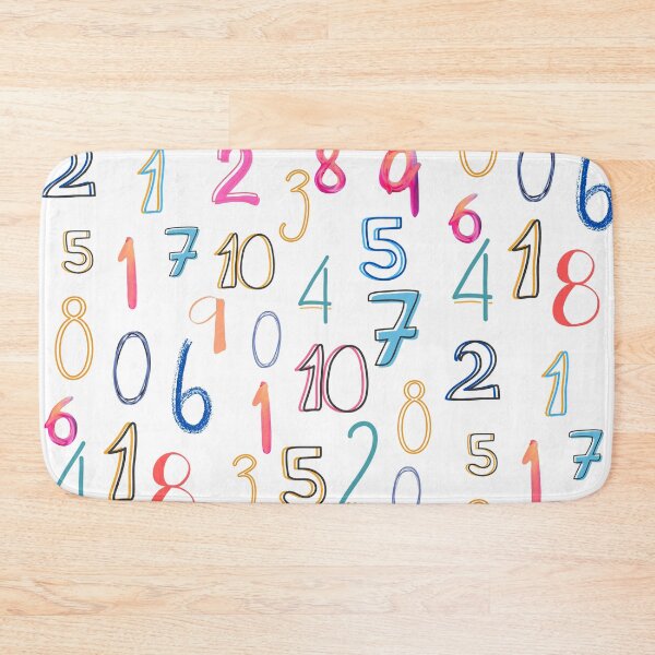 Item preview, Playful Numbers Pattern designed and sold by ckylin.