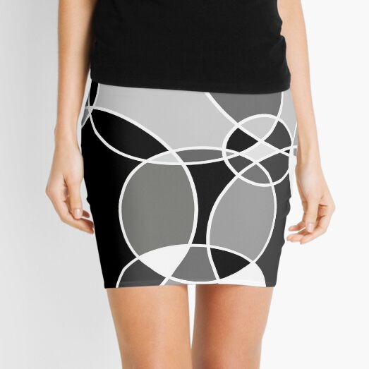 Points of intersection Mini Skirt
