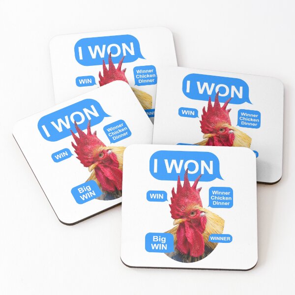 Item preview, I Won, Big Win Chicken designed and sold by RamiBeans.