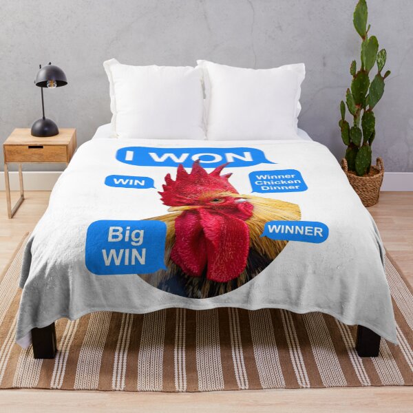 Item preview, I Won, Big Win Chicken designed and sold by RamiBeans.